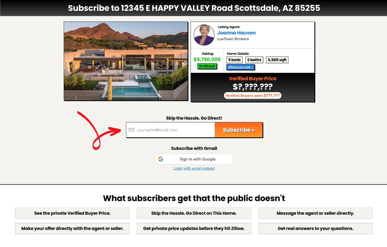 Claimed Direct Page